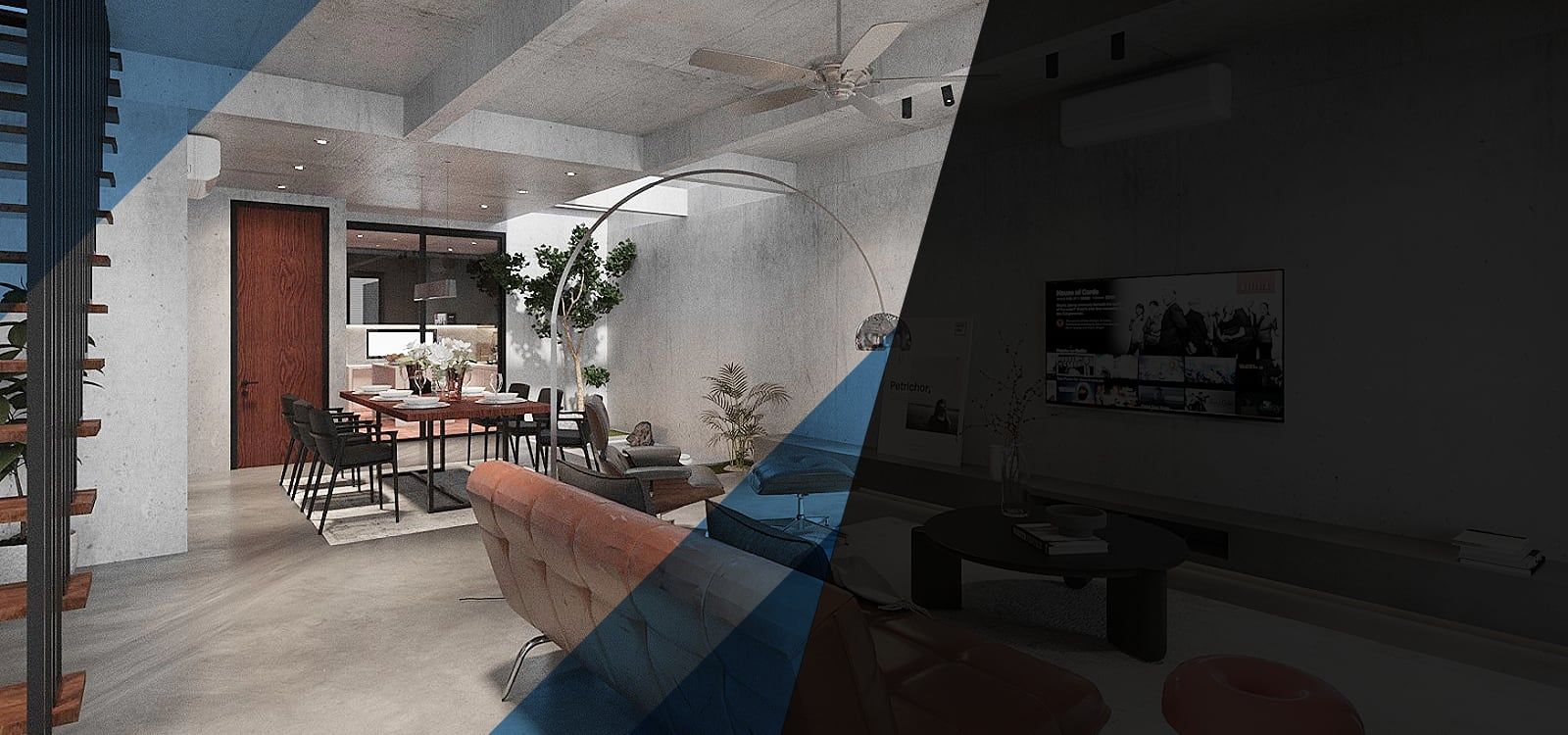 BRB interior design and build, a finished residential interior