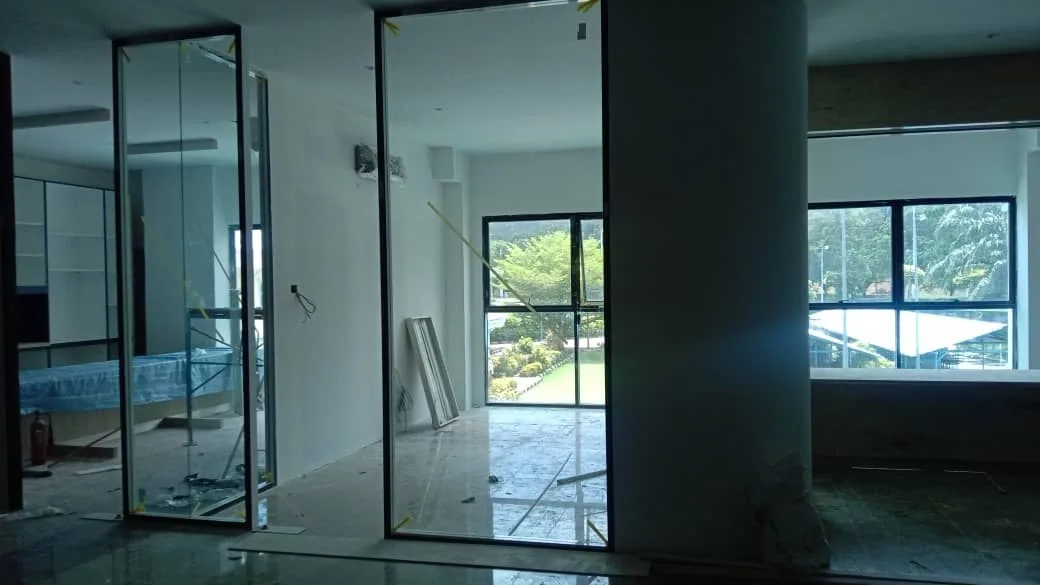 Aluminum Casement Wall with Glass, Putrajaya