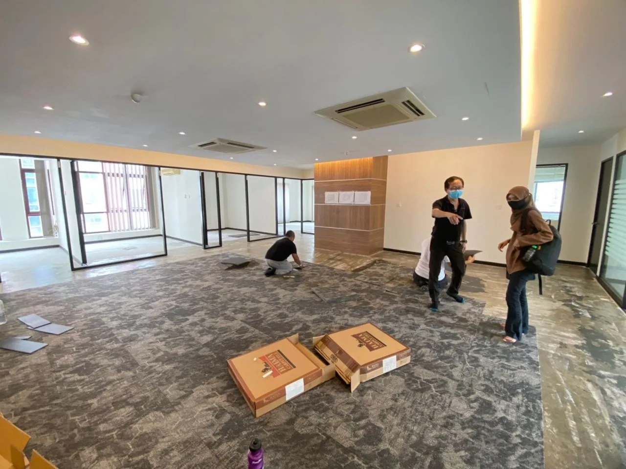 Carpet Supply & Install Project, Taman Dagang