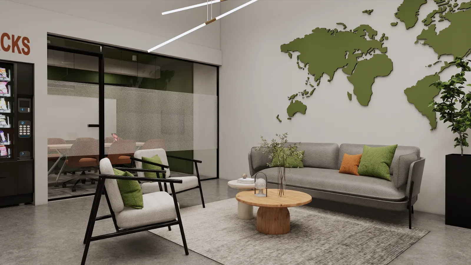 Interior Design & Build Office Renovation - Business School Office, Kuchai Lama