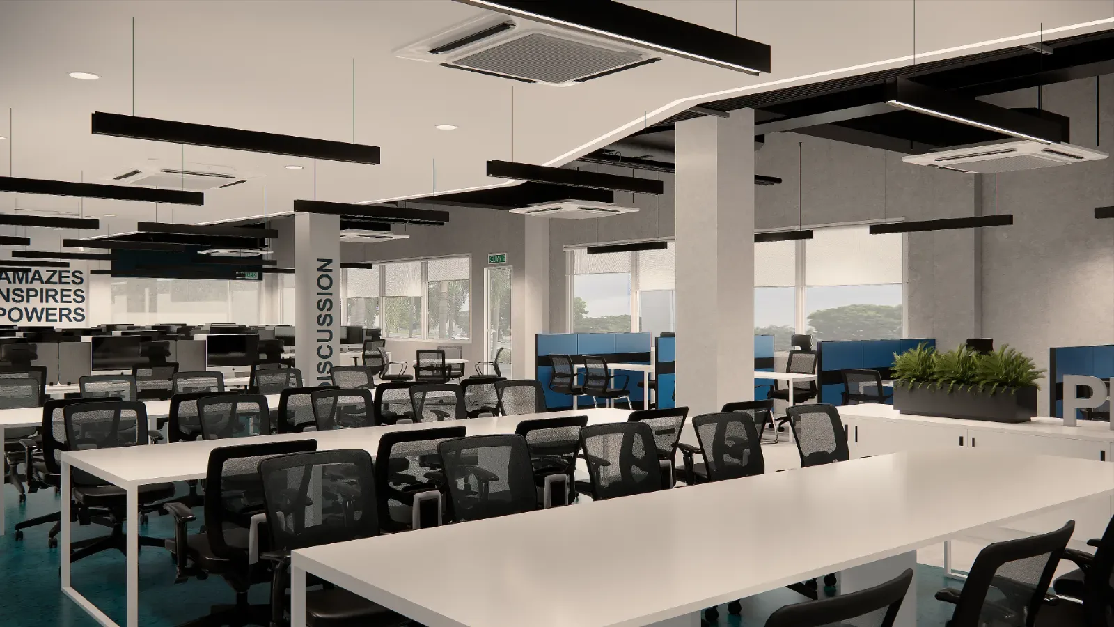 Interior Design & Build Office Renovation - Industrial Manufacturing, Subang