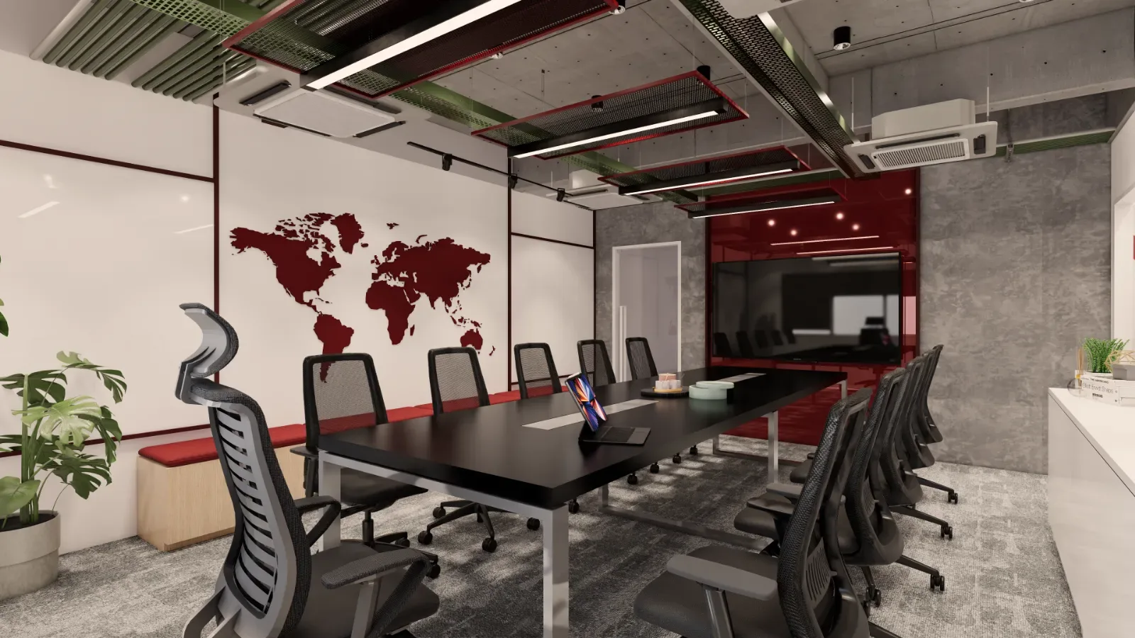 Interior Design & Build Office Renovation - BIO Energy Office, Manjung
